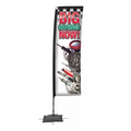 Promotional Rectangle Flag w/ 10' Spike Base